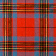 Leslie Red Ancient 16oz Tartan Fabric By The Metre